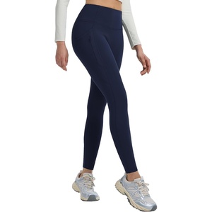 image:imagebaleaf Womens Fleece Lined Leggings High WaistedBlue