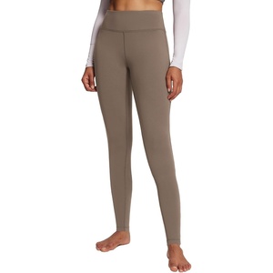 image:imagebaleaf Womens Fleece Lined Leggings High WaistedCocoa Creme