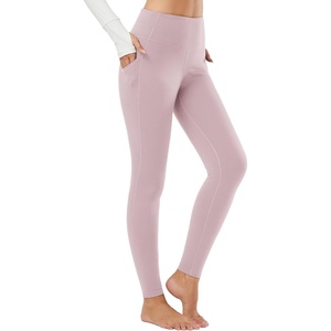 image:imagebaleaf Womens Fleece Lined Leggings High WaistedLight Purple