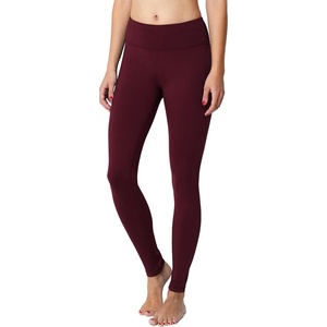 image:imagebaleaf Womens Fleece Lined Leggings High WaistedRuby Wine